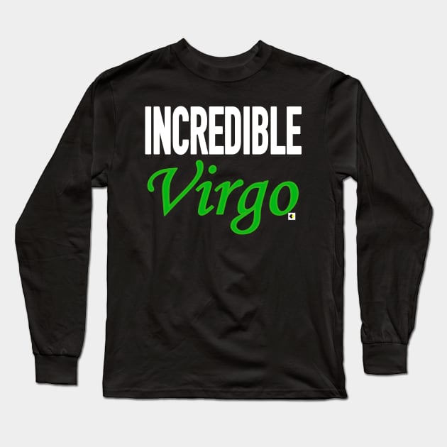 INCREDIBLE Virgo Long Sleeve T-Shirt by AddOnDesign